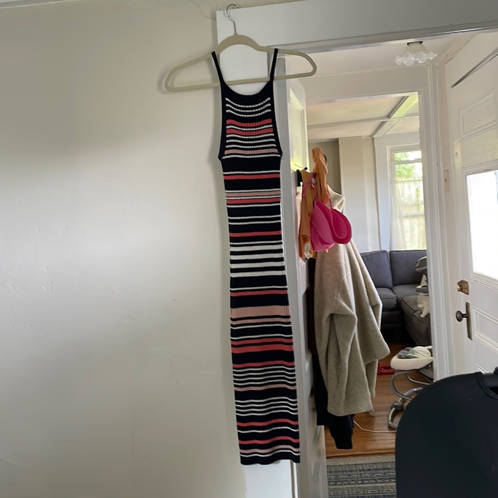 Cupcakes & Cashmere Halter Sweater Dress